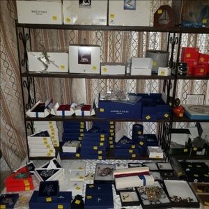 Swarovski 2002 and 2005 annual ornament bundle